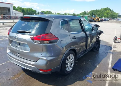 2020 Nissan Rogue S Fwd из США, поврежденный, VIN KNMAT2MT9LP518485